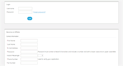 Desktop Screenshot of demo4.affiliate-reporting.com